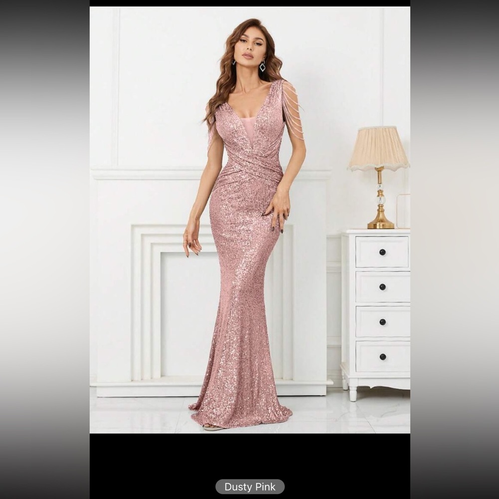 Pink Prom style dress